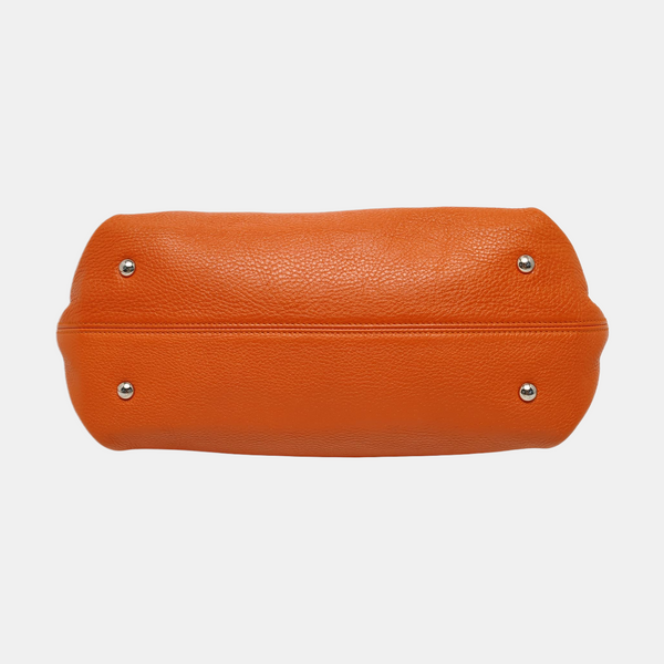 Sophia Medium Calfskin Orange
