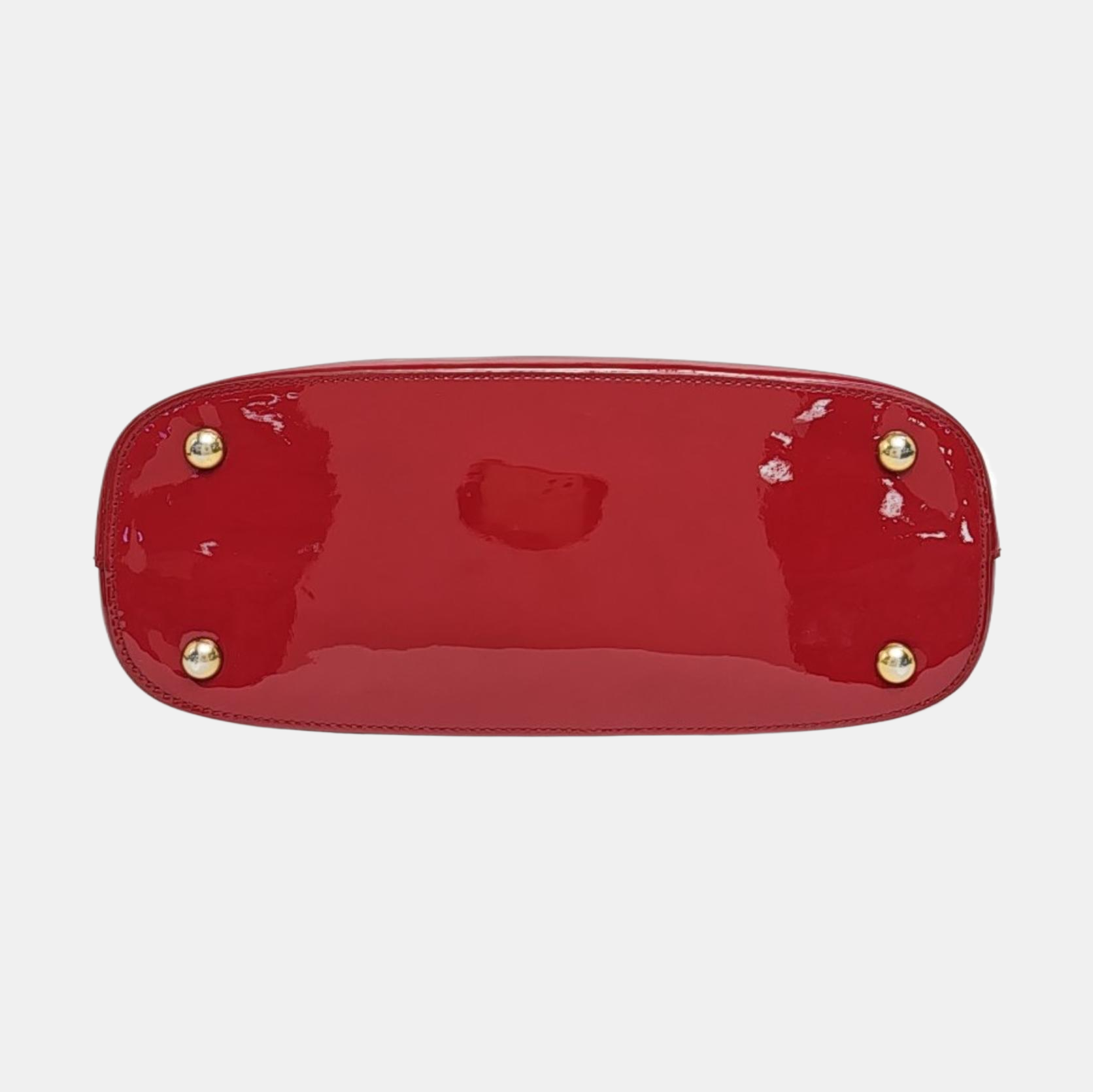 Bright Bit Patent Leather Red