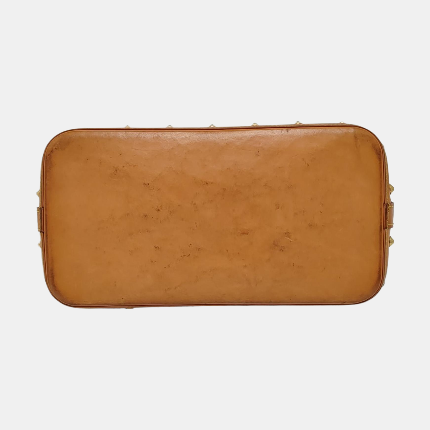 LV × TM Alma Small Monogram Lona Revestida Negra