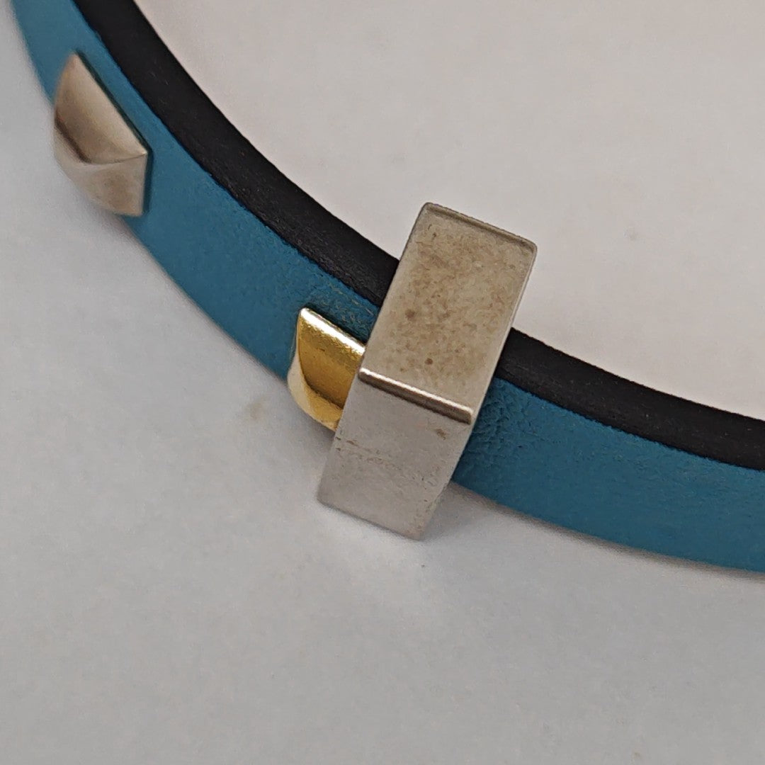 Metal Blue Bangle