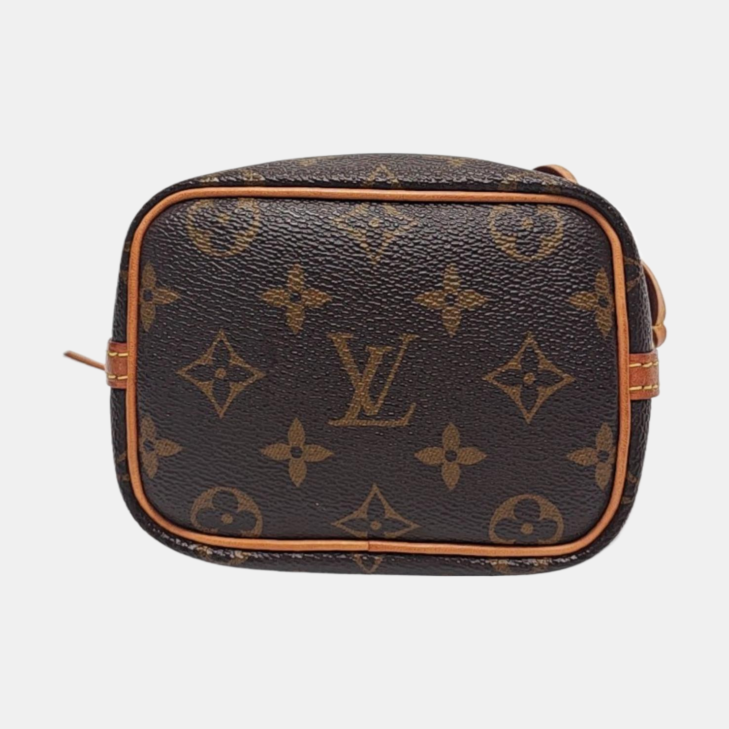 NÉONOÉ Nano Monogram Coated Canvas Brown