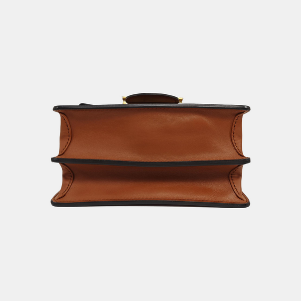DAUPHINE Mini Monogram Coated Canvas Brown