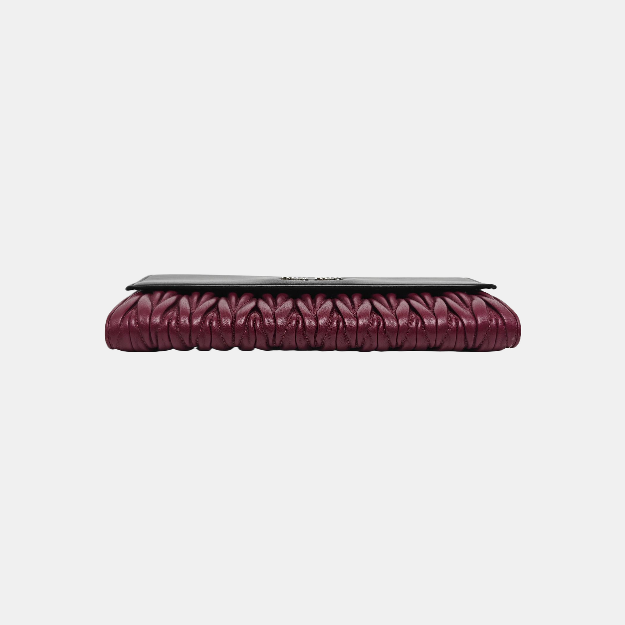 Crystal Quilted Lambskin Red