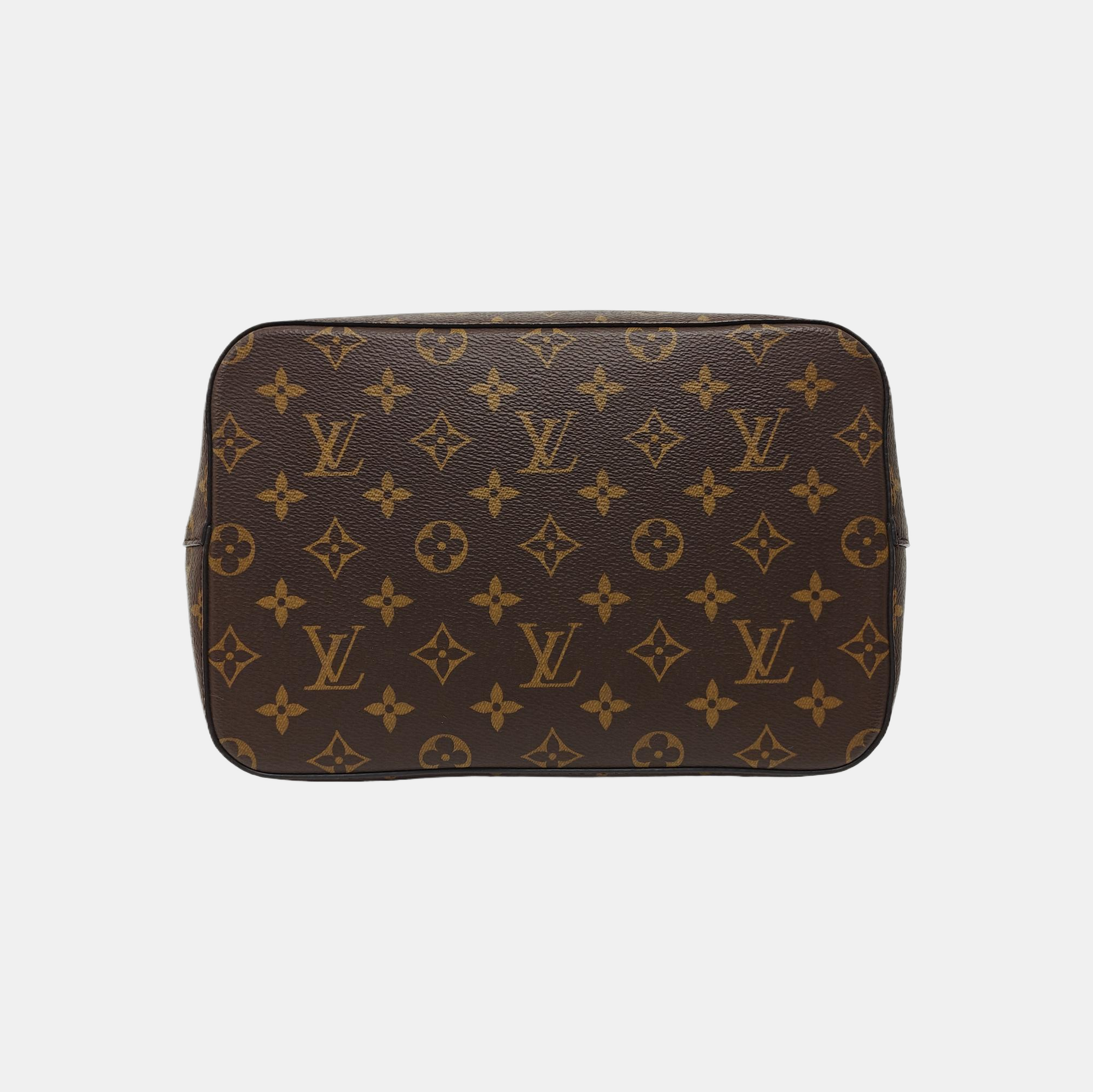 NÉONOÉ MM Monogram Coated Canvas Brown