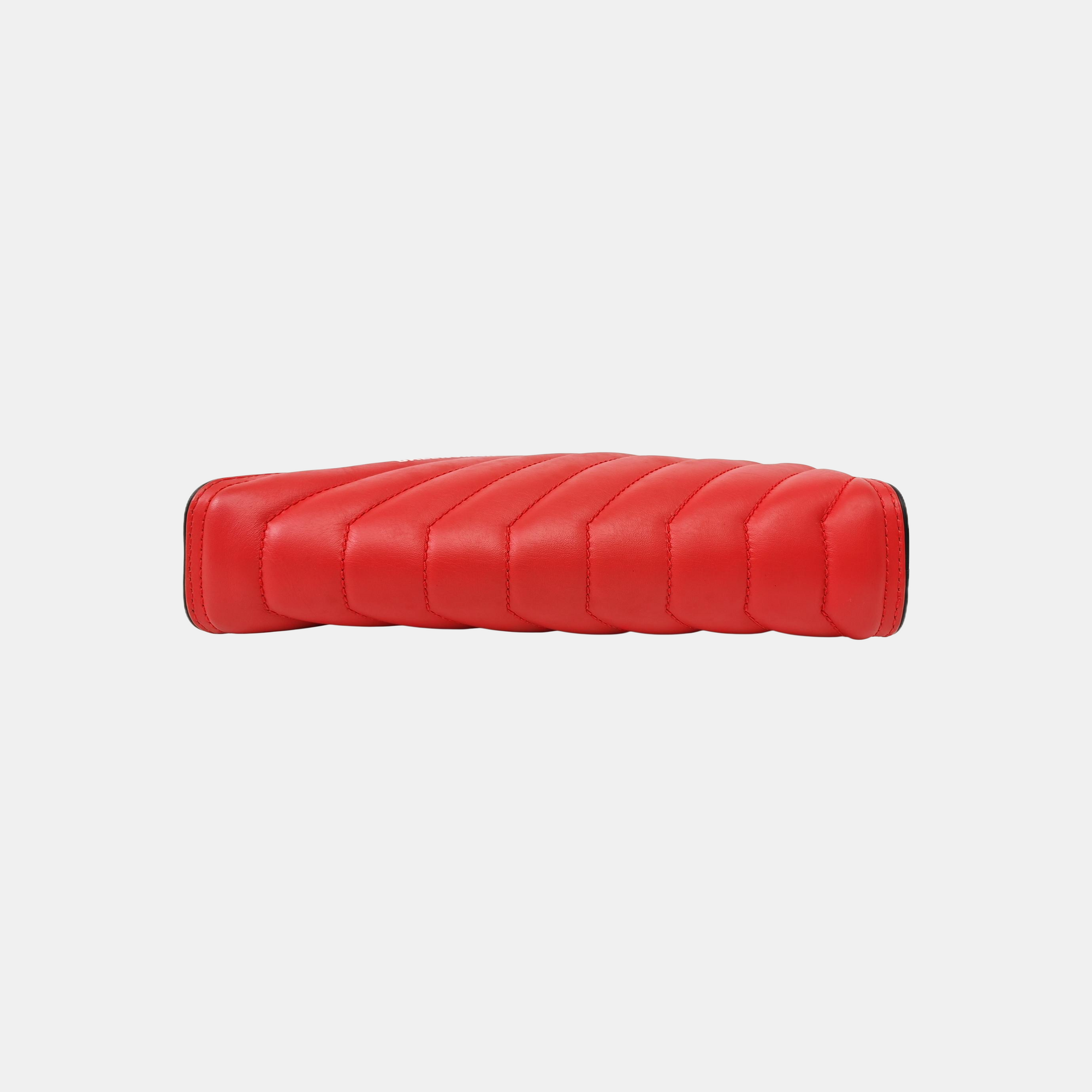 Camera Quilted Calfskin Red