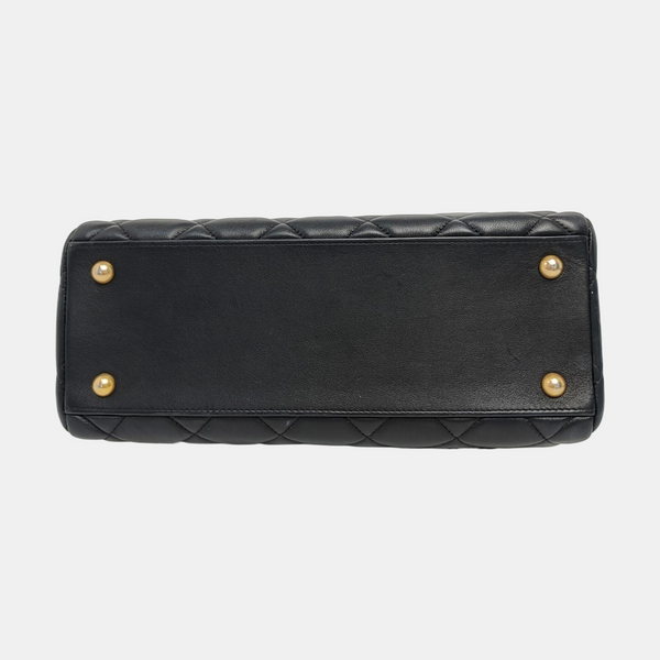 Quilted Calfskin Black