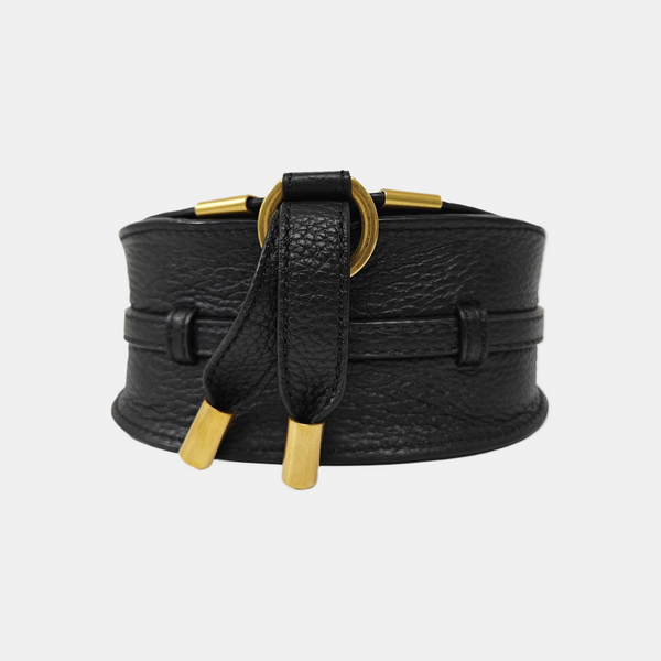 Marcie Super Mini Quilted Calfskin Black