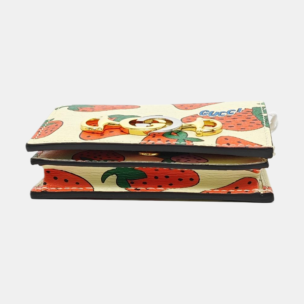 Zumi Calfskin White Wallet