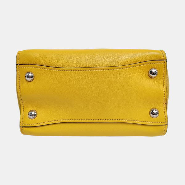 Calfskin Tote Bag Yellow