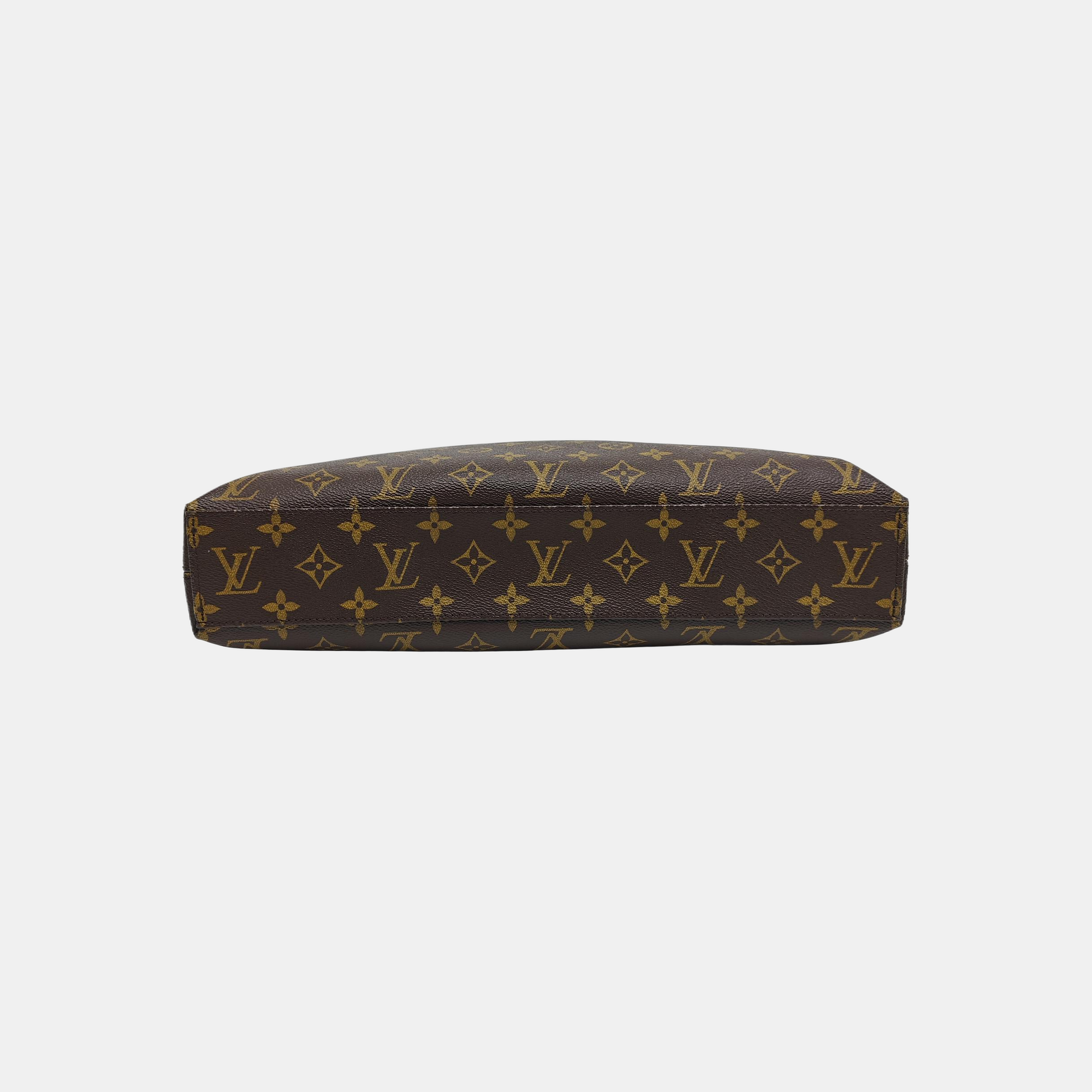 PORTE-DOCUMENTS Monogram Coated Canvas Brown
