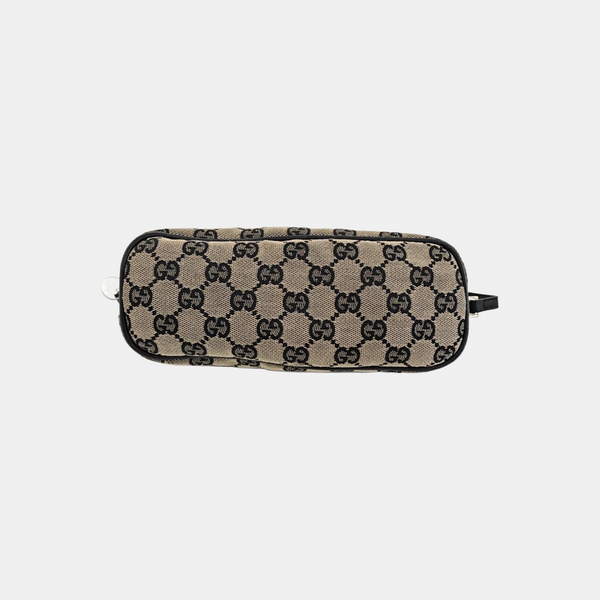 Monogram Canvas Top Handle Bag Brown