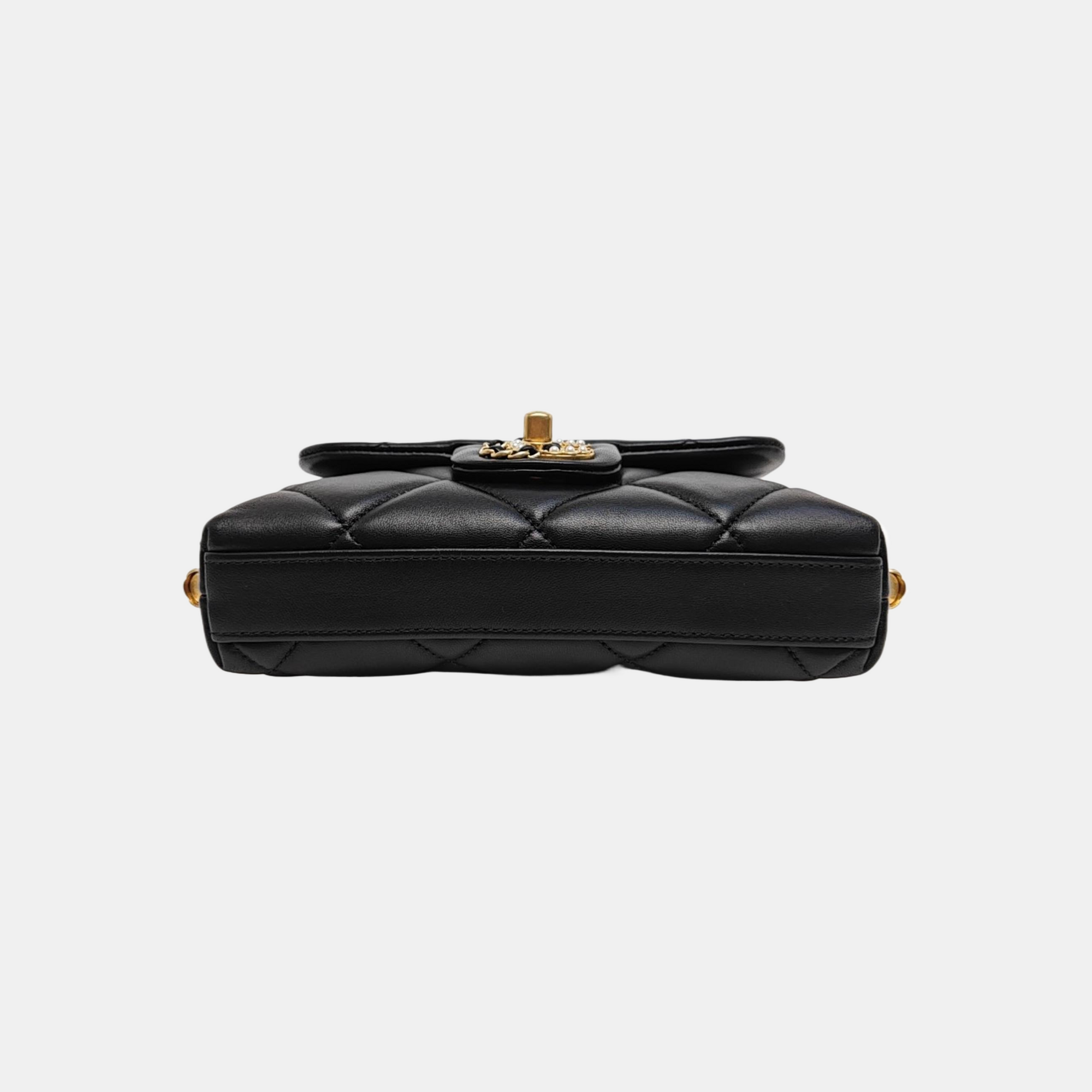 Quilted Lambskin Black