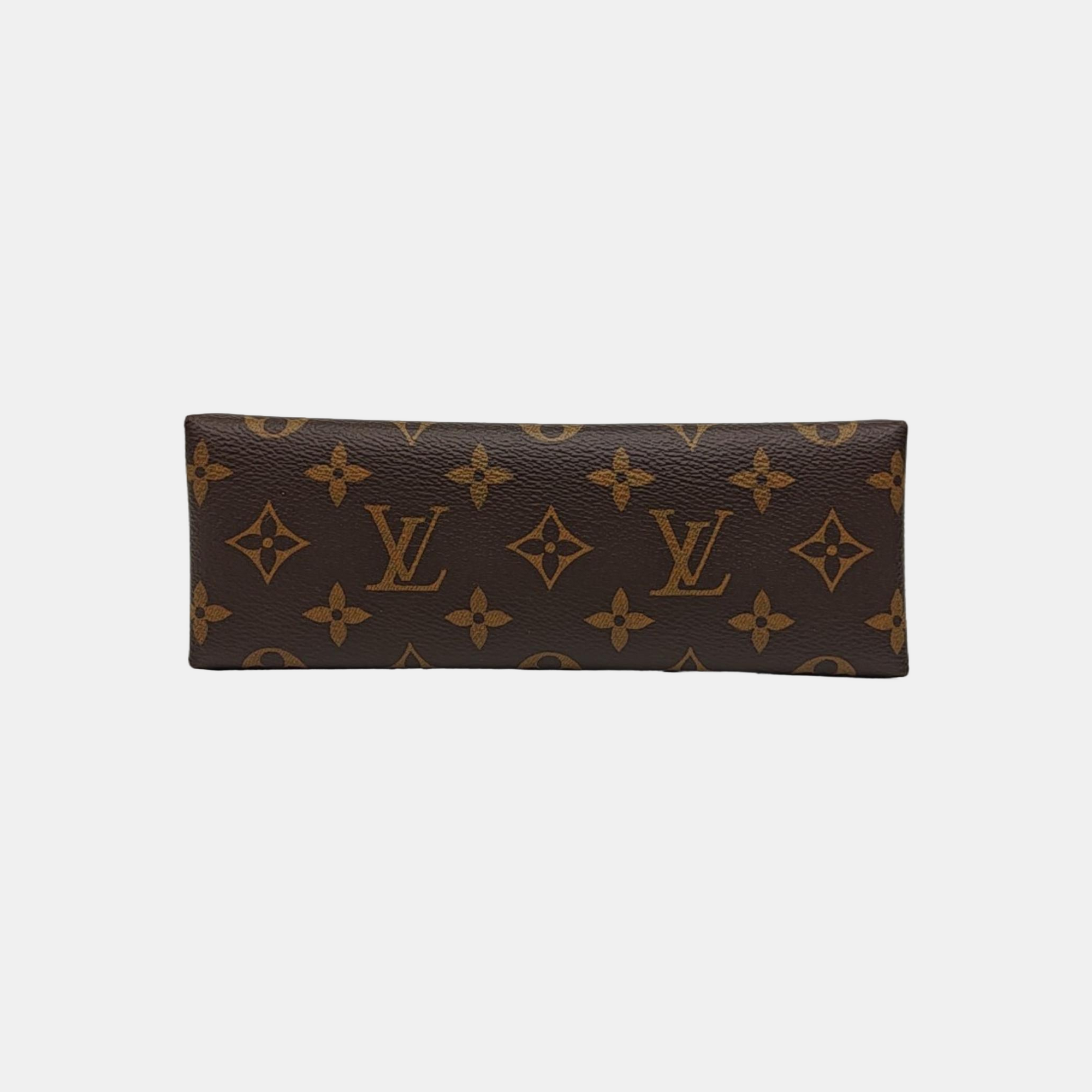 LOCKY BB Monogram Coated Canvas Red