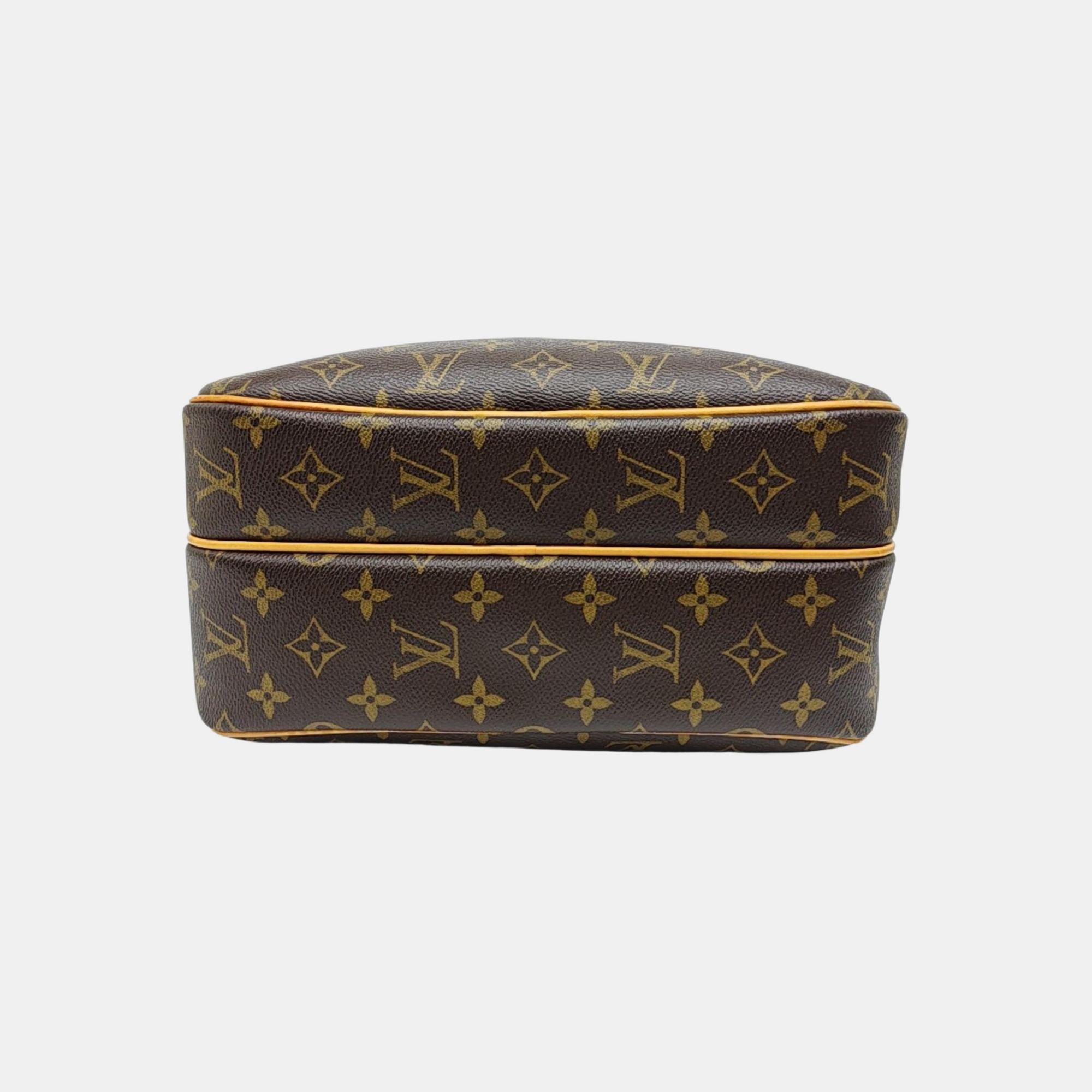 REPORTER PM Monogram Coated Canvas Brown