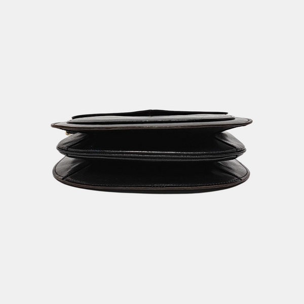 Lambskin Shoulder Bag Black