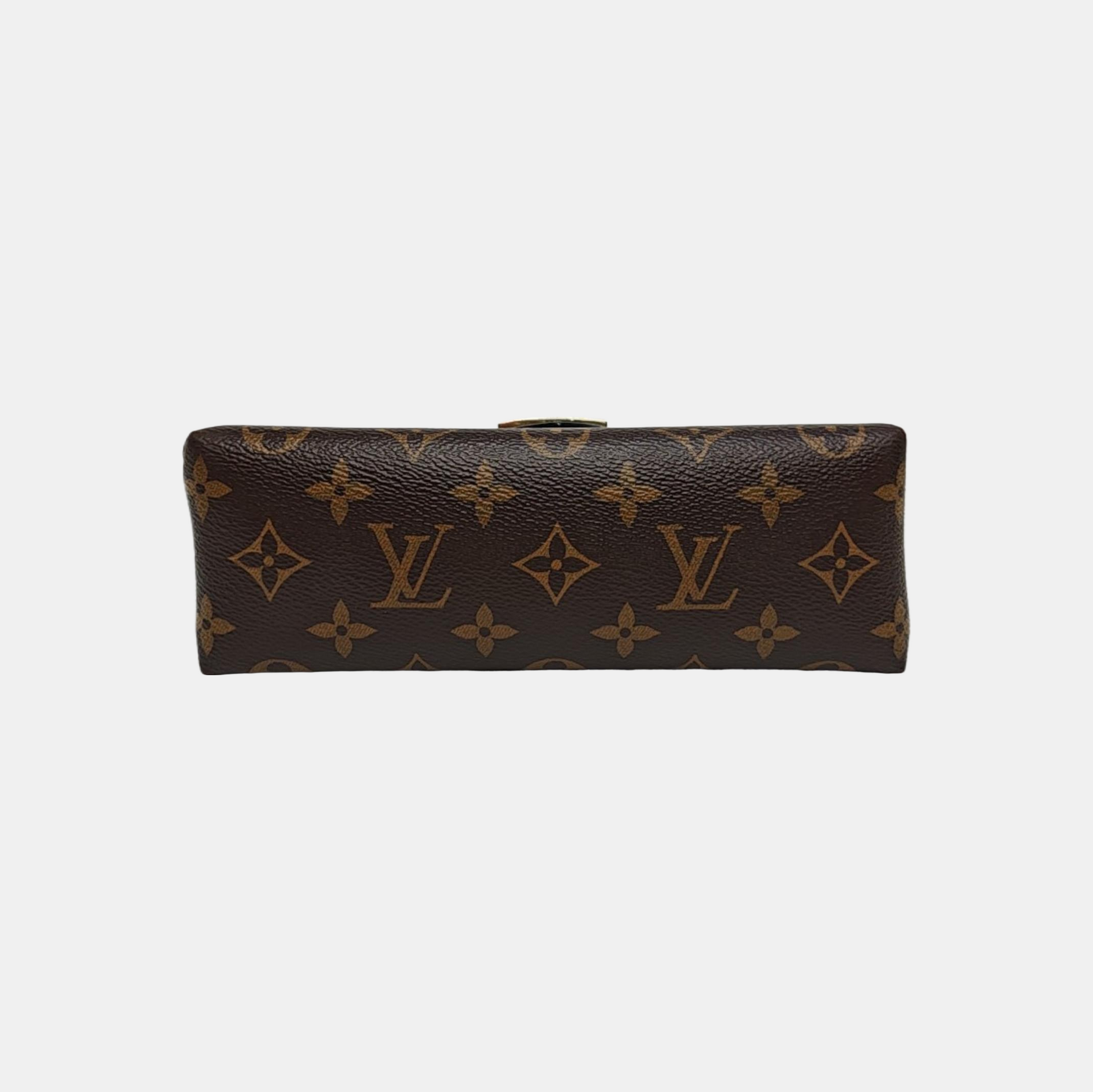 LOCKY BB Monogram Coated Canvas Brown