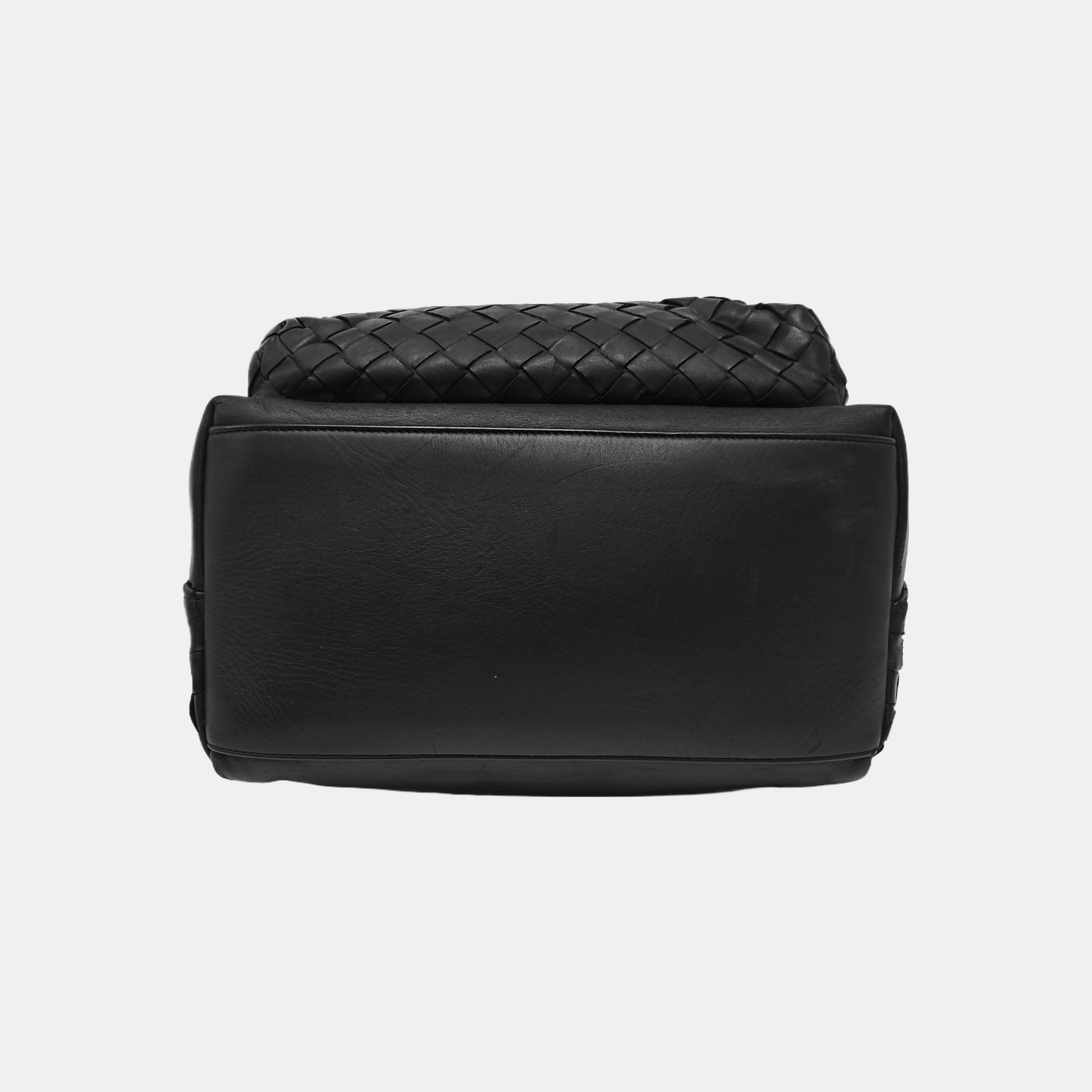 Calfskin Backpack Medium Black