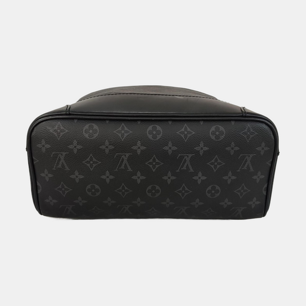 STEAMER Monogram Coated Canvas Black