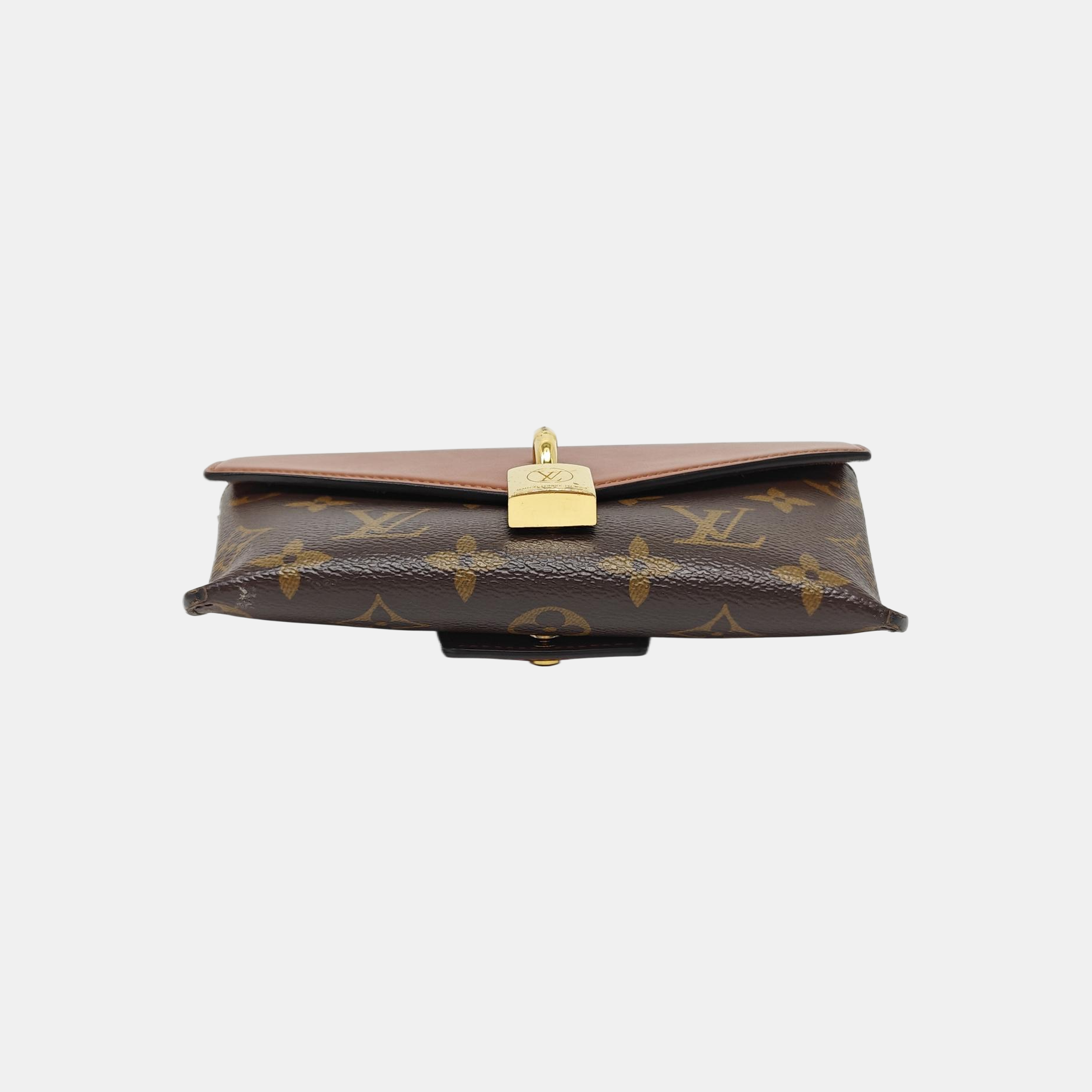 PADLOCK Monogram Coated Canvas Brown