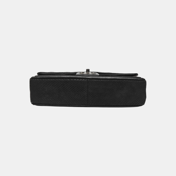 Python Shoulder Bag Black