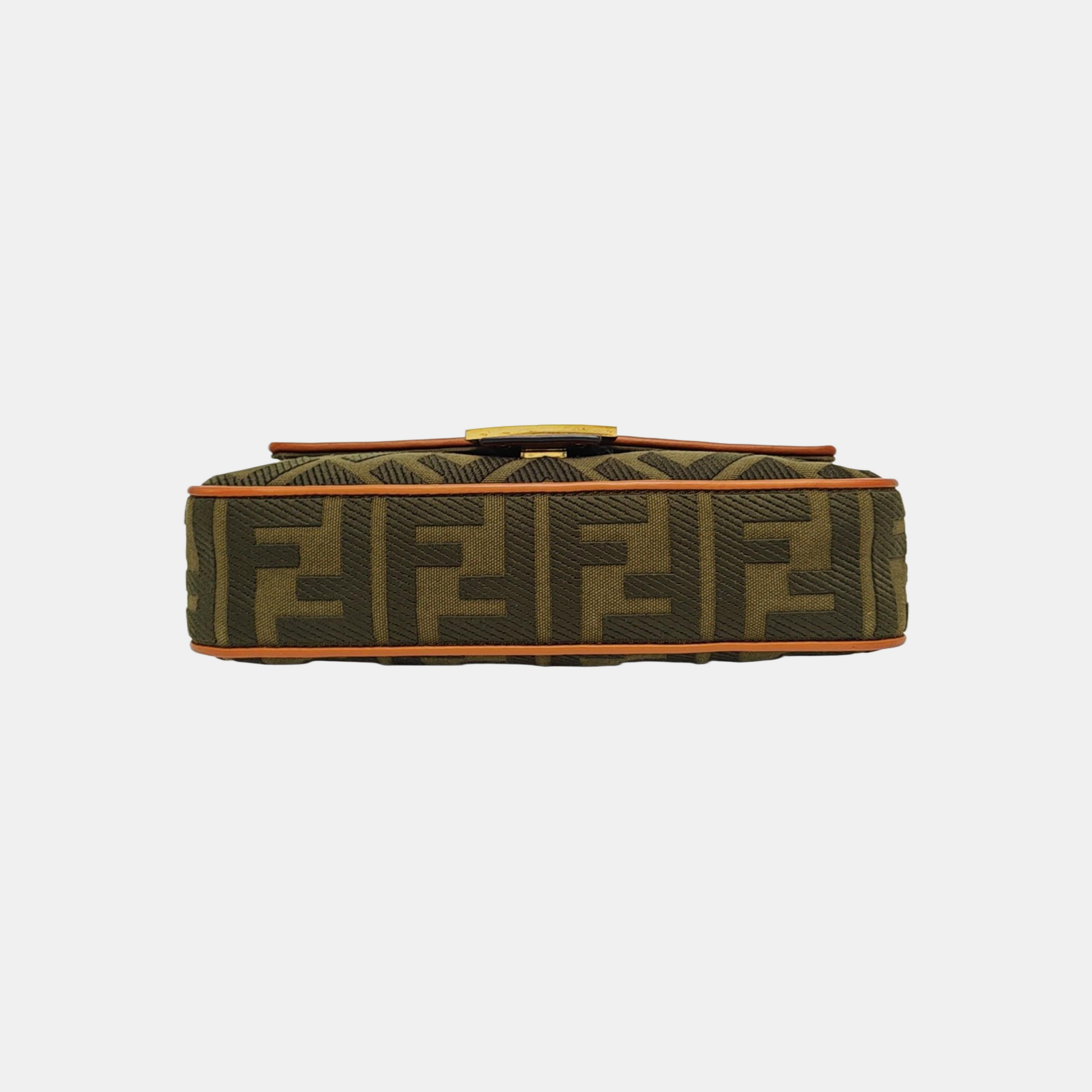 Baguette Medium Canvas Green