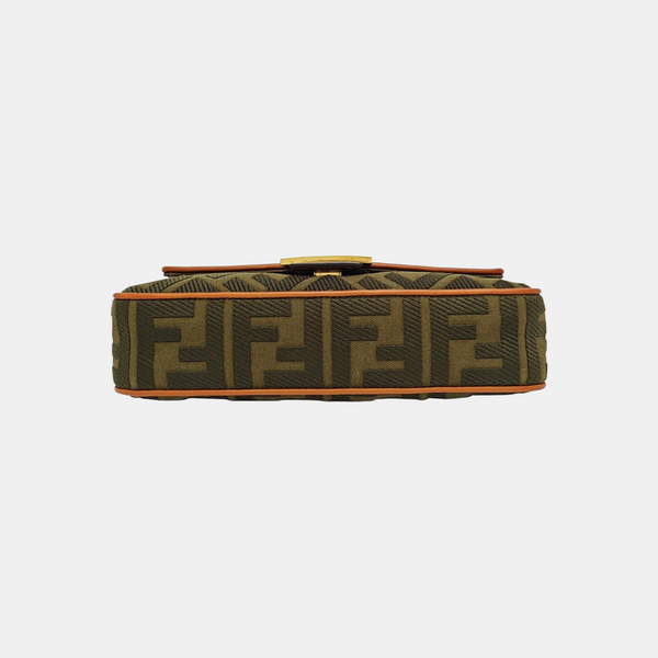 Baguette Medium Canvas Green