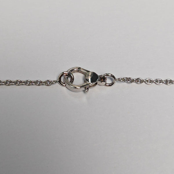 Finesse 18k White Gold Silver Necklace