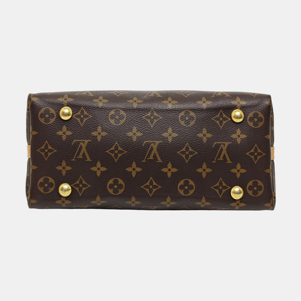 CARRYALL PM Monogram Coated Canvas Brown