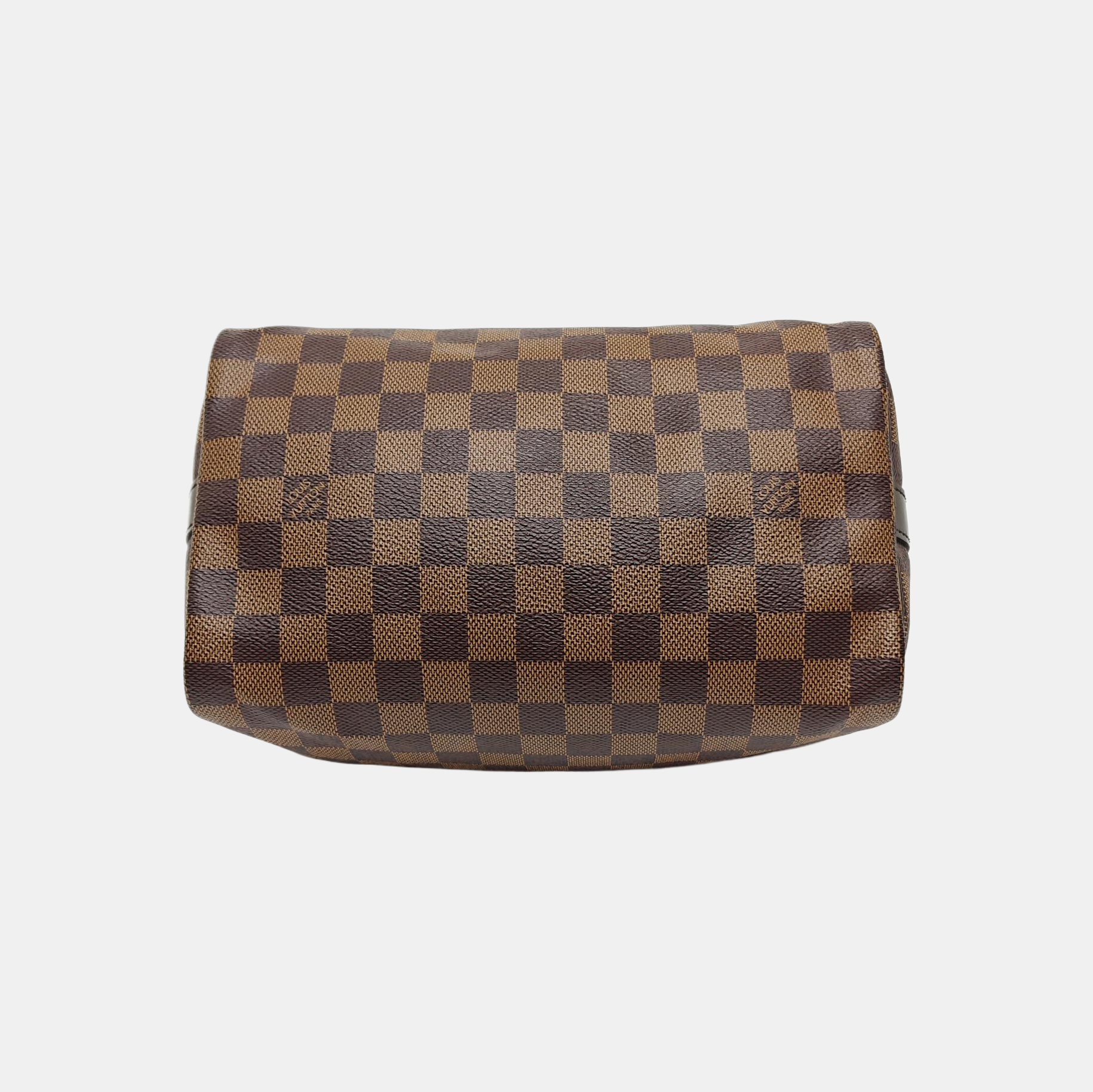 SPEEDY 25 Damier Ebene Coated Canvas Brown