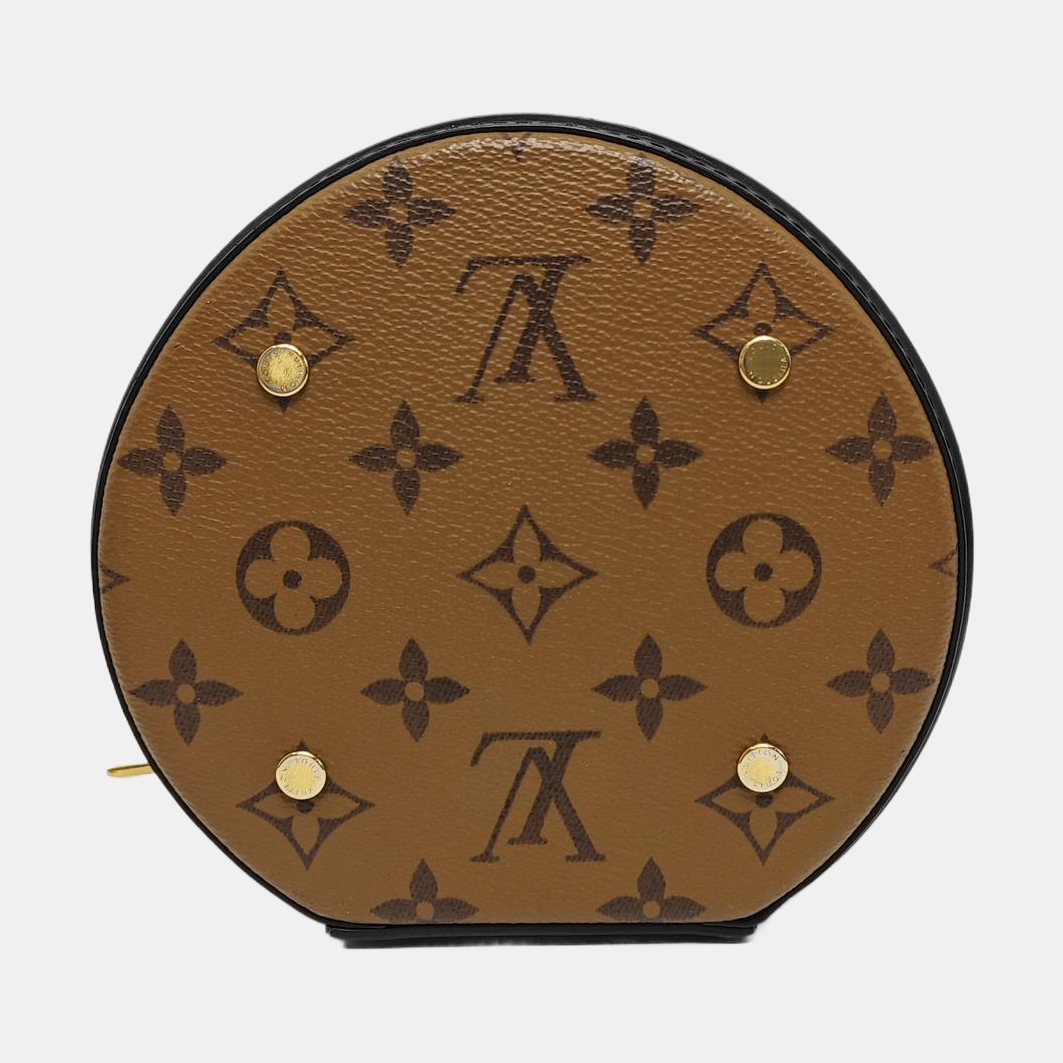CANNES PM Monogram Coated Canvas Brown