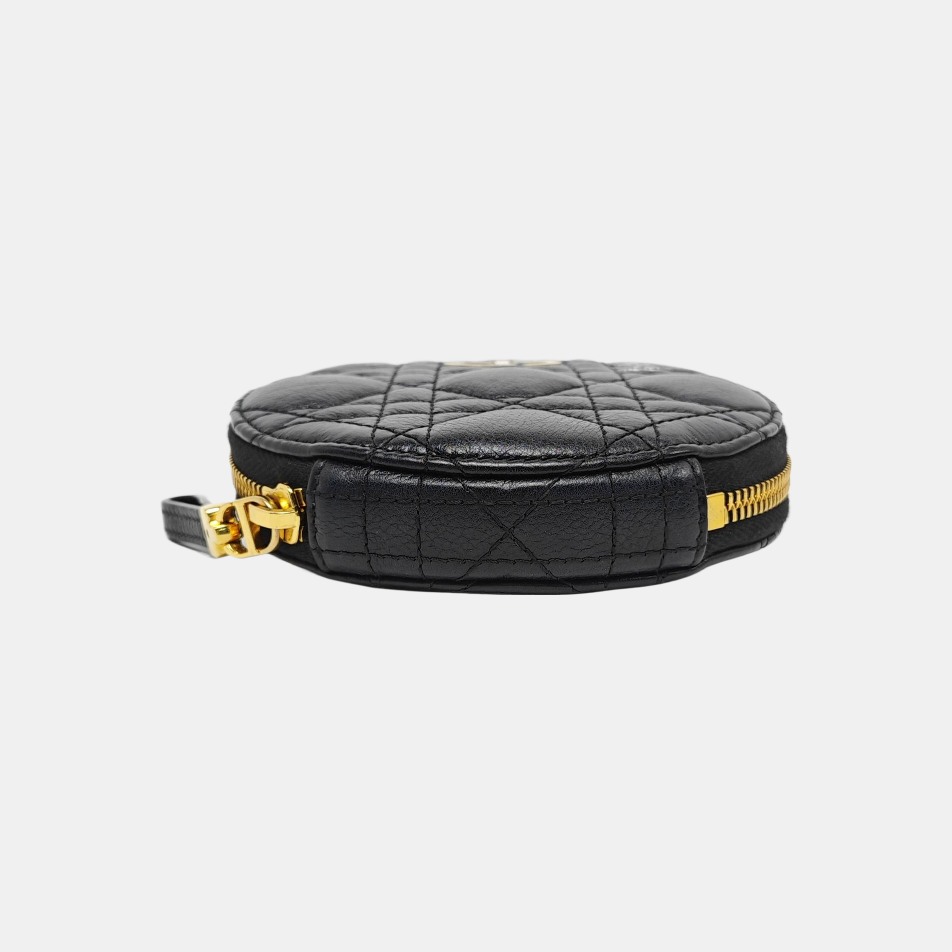 Dior Caro Small Cannage Lambskin Black