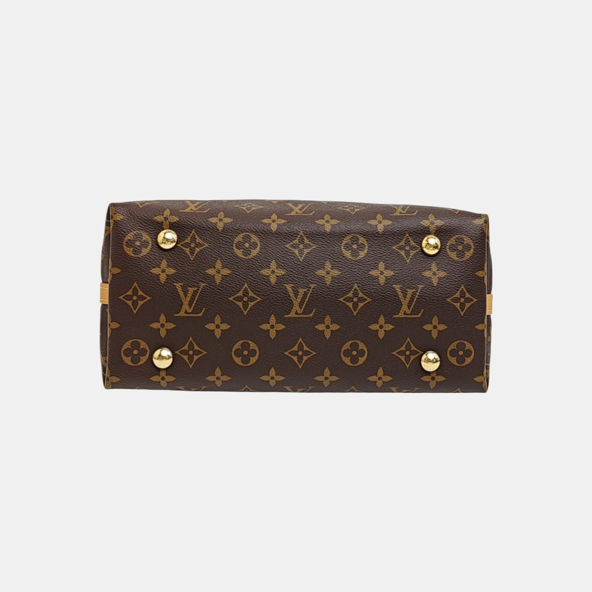 CARRYALL PM Monogram Coated Canvas Brown