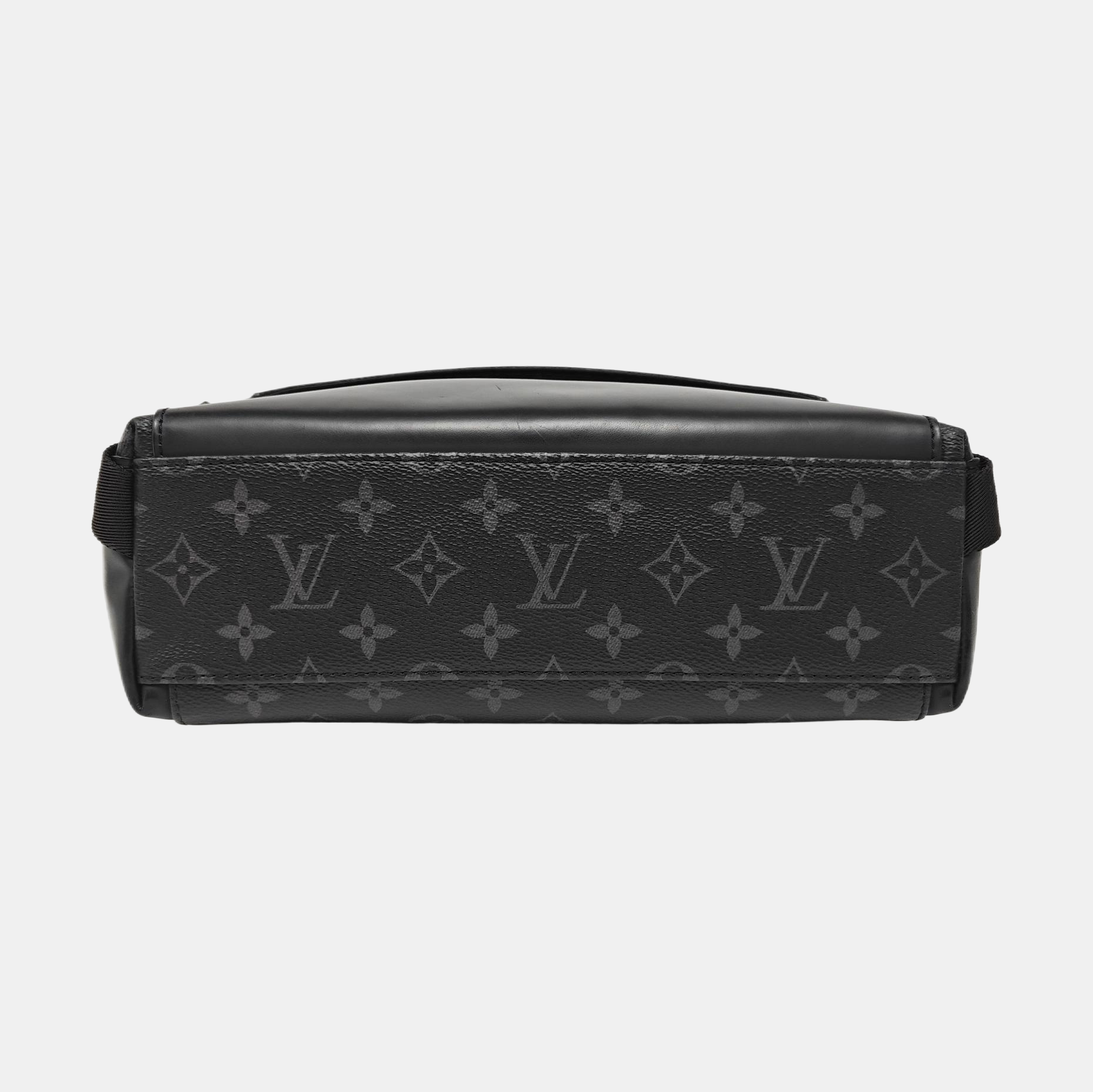 VOYAGER PM Monogram Coated Canvas Black