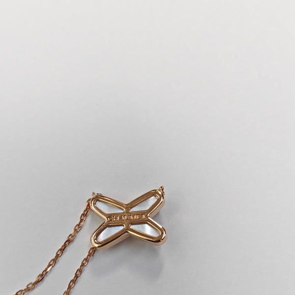 Jeux De Liens 18k Rose Gold Necklace