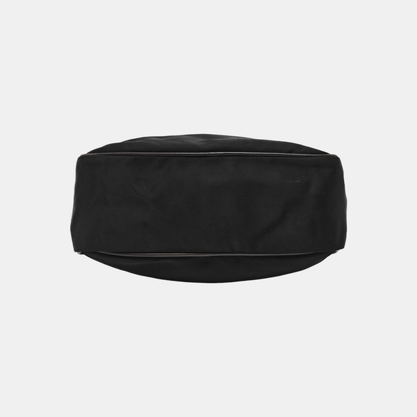 Nylon Shoulder Bag Black