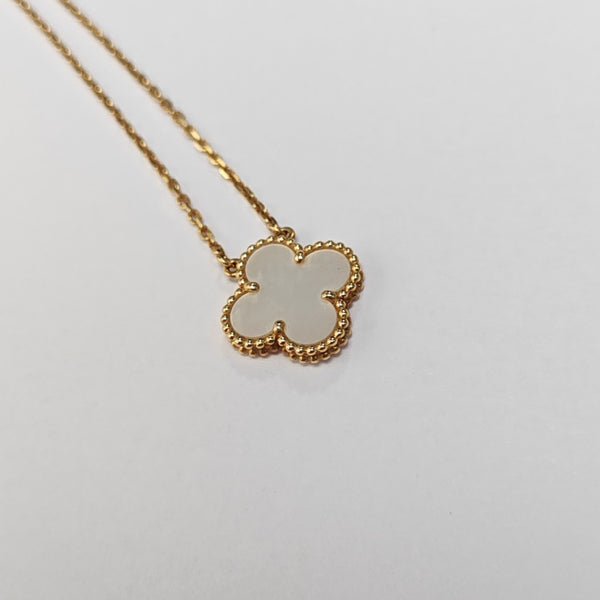 Vintage Alhambra 18k Gold Necklace