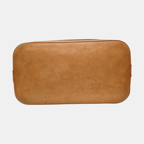 LOCKIT Monogram Coated Canvas Brown