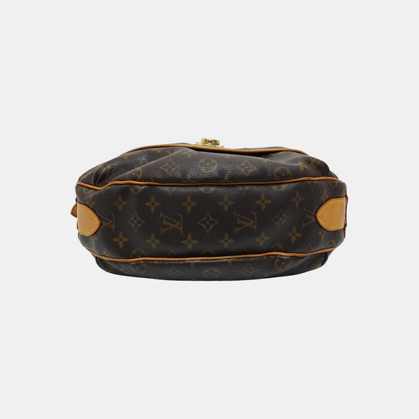 TULUM GM Monogram Coated Canvas Brown