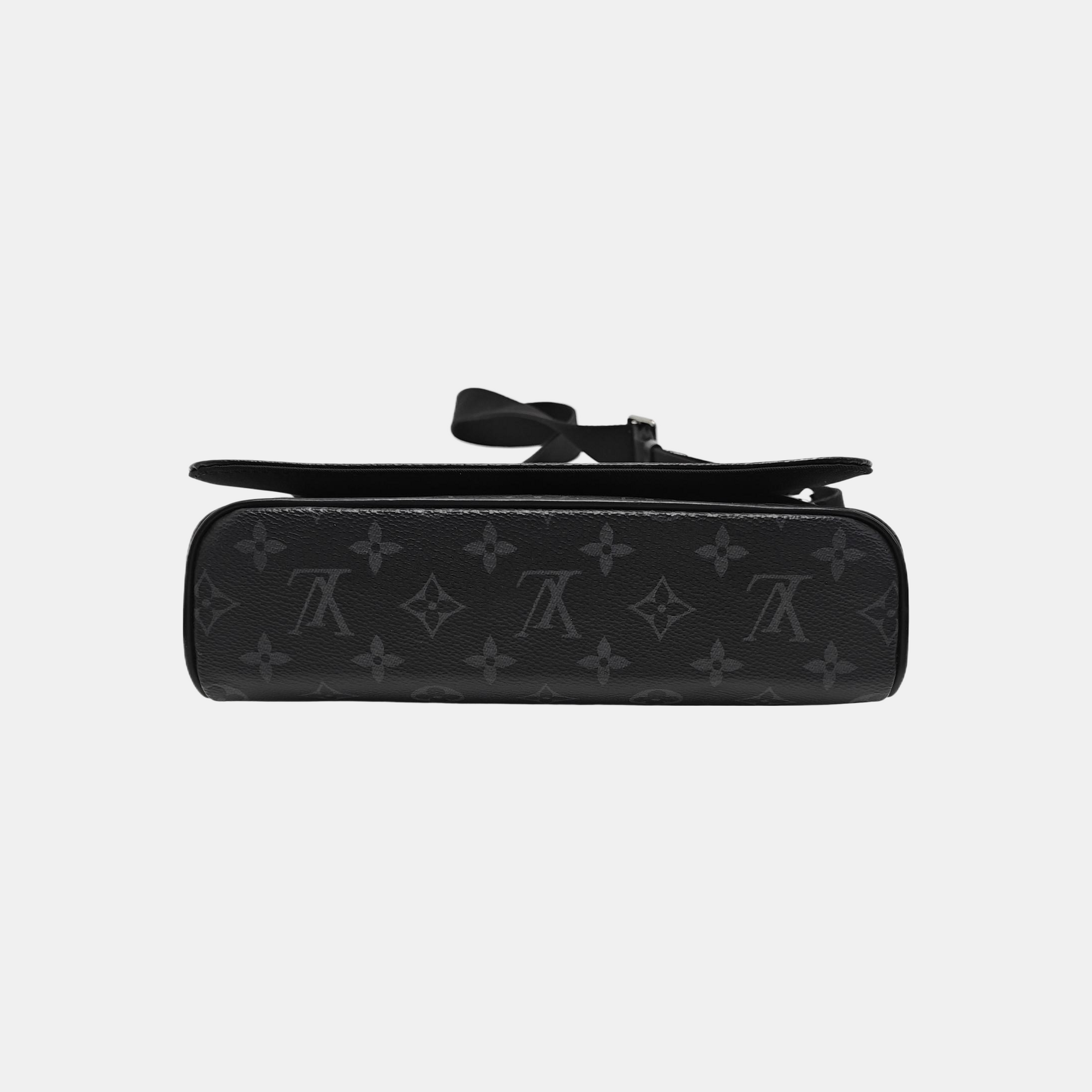DISTRICT PM Monogram Coated Canvas Gray
