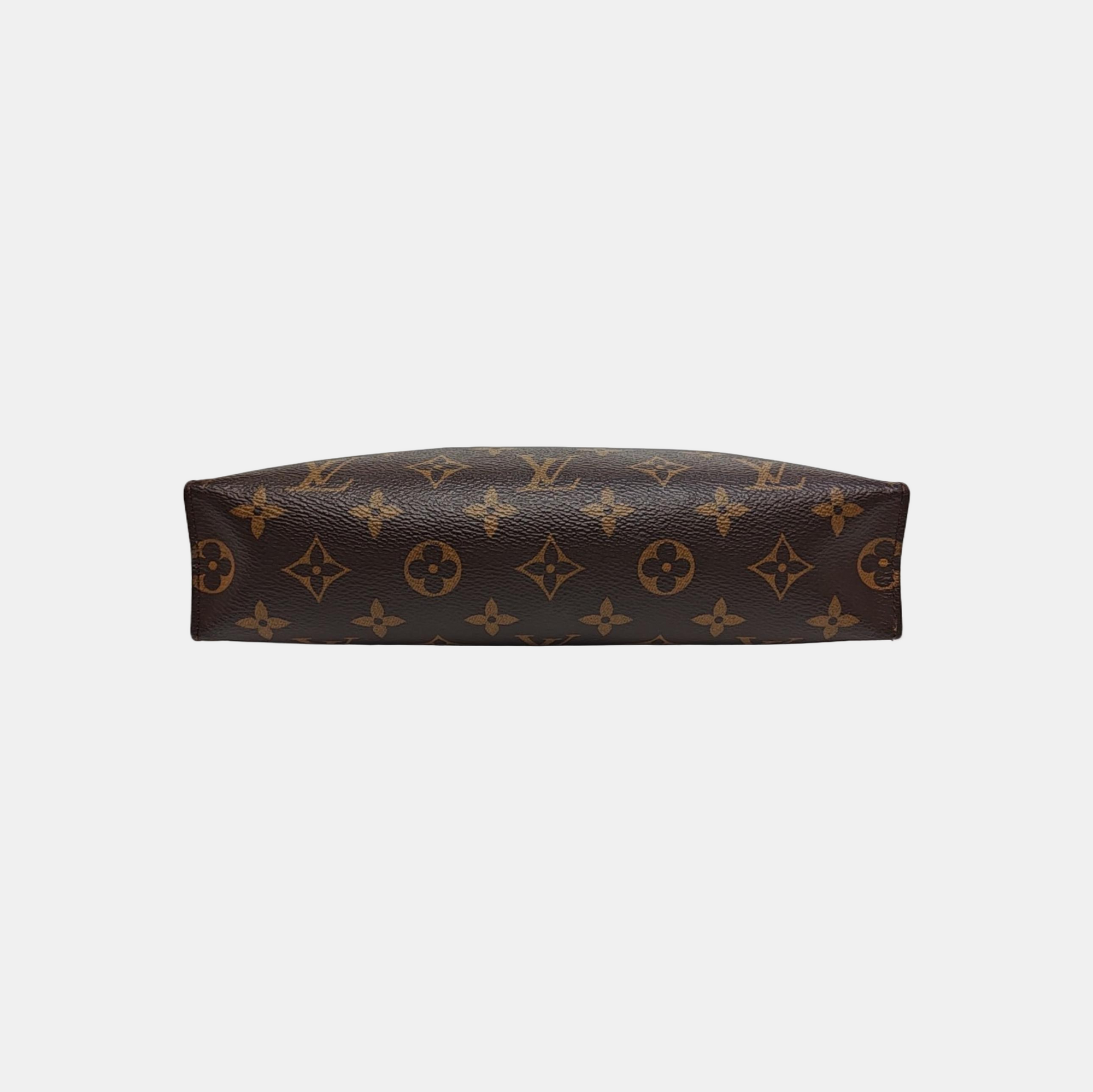 TOILET POCKET 26 Monogram Coated Canvas Brown