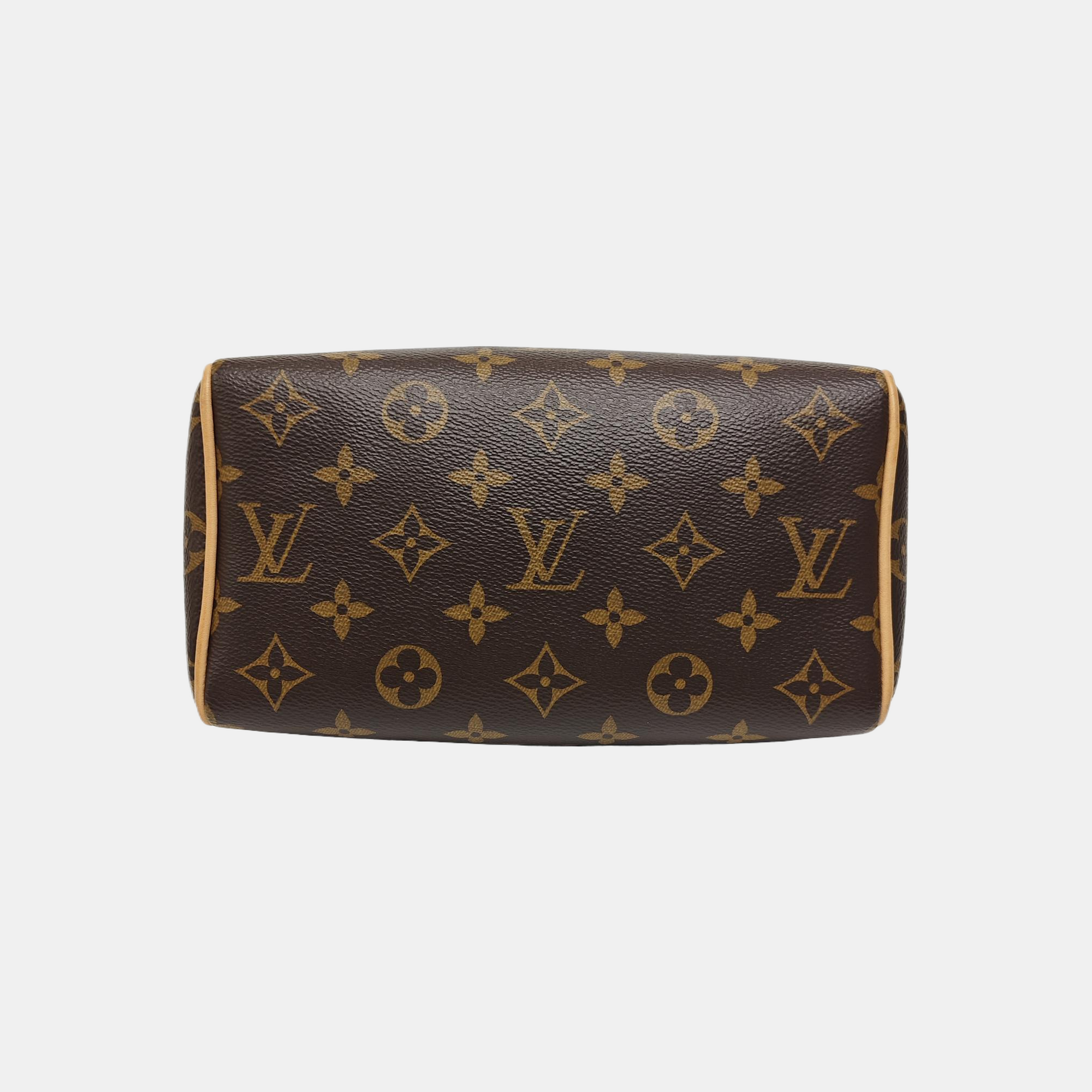 SPEEDY 20 Monogram Coated Canvas Brown