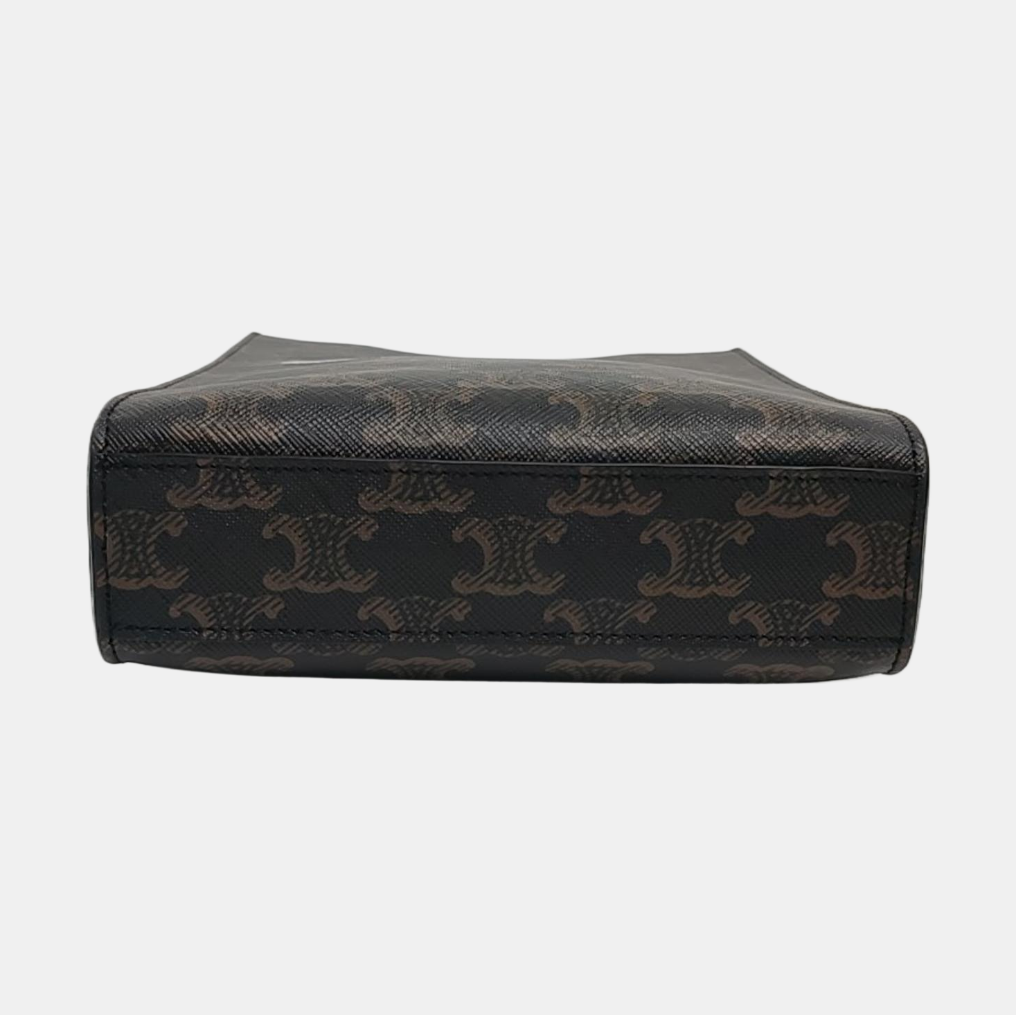 CABAS CELINE Mini Coated Canvas Brown