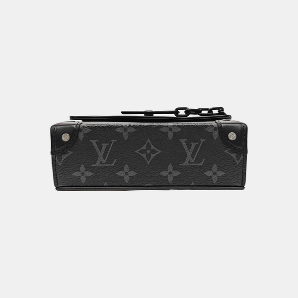 STEAMER Mini Monogram Coated Canvas Black