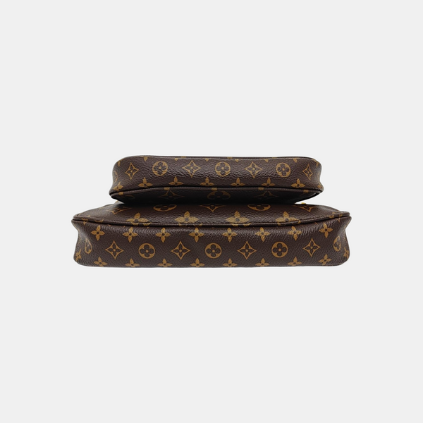 MULTI Monogram Coated Canvas Brown