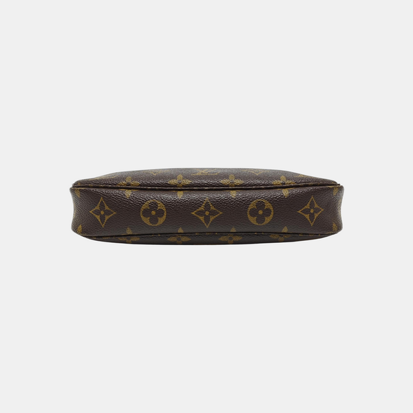 ACCESSOIRES Monogram Coated Canvas Brown