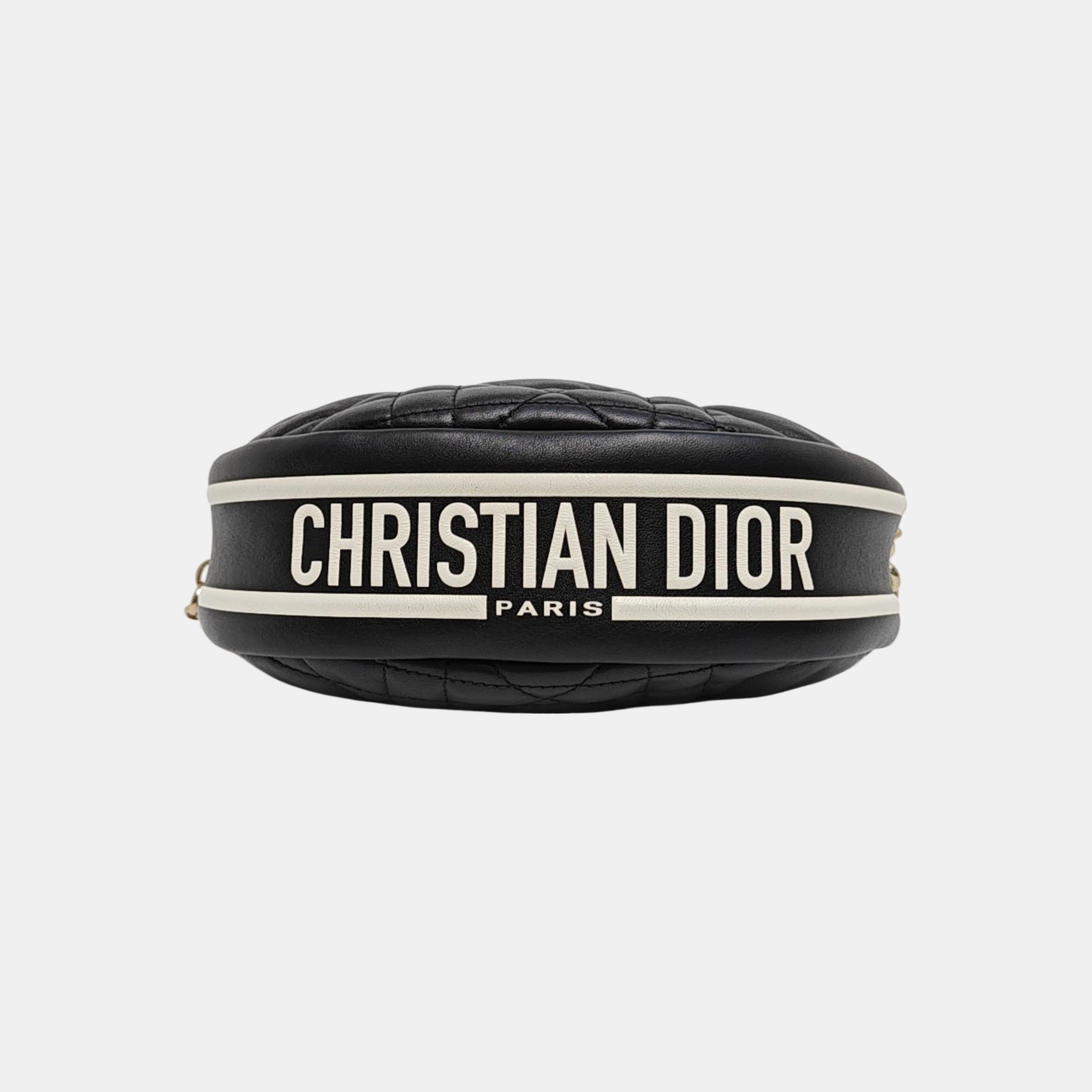 Dior Vibe Hobo Quilted Lambskin Black