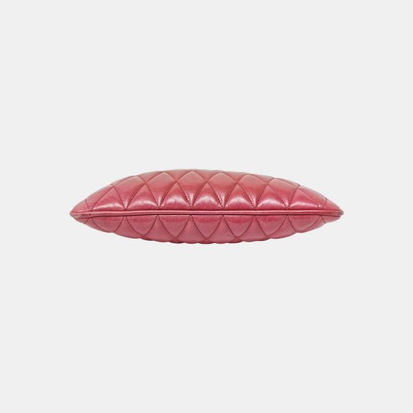 Quilted Lambskin Shoulder Bag Pink