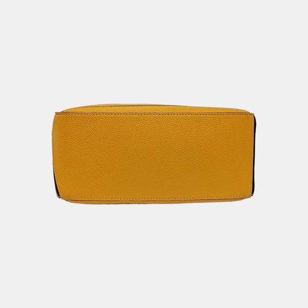 Puzzle Small Calfskin Yellow