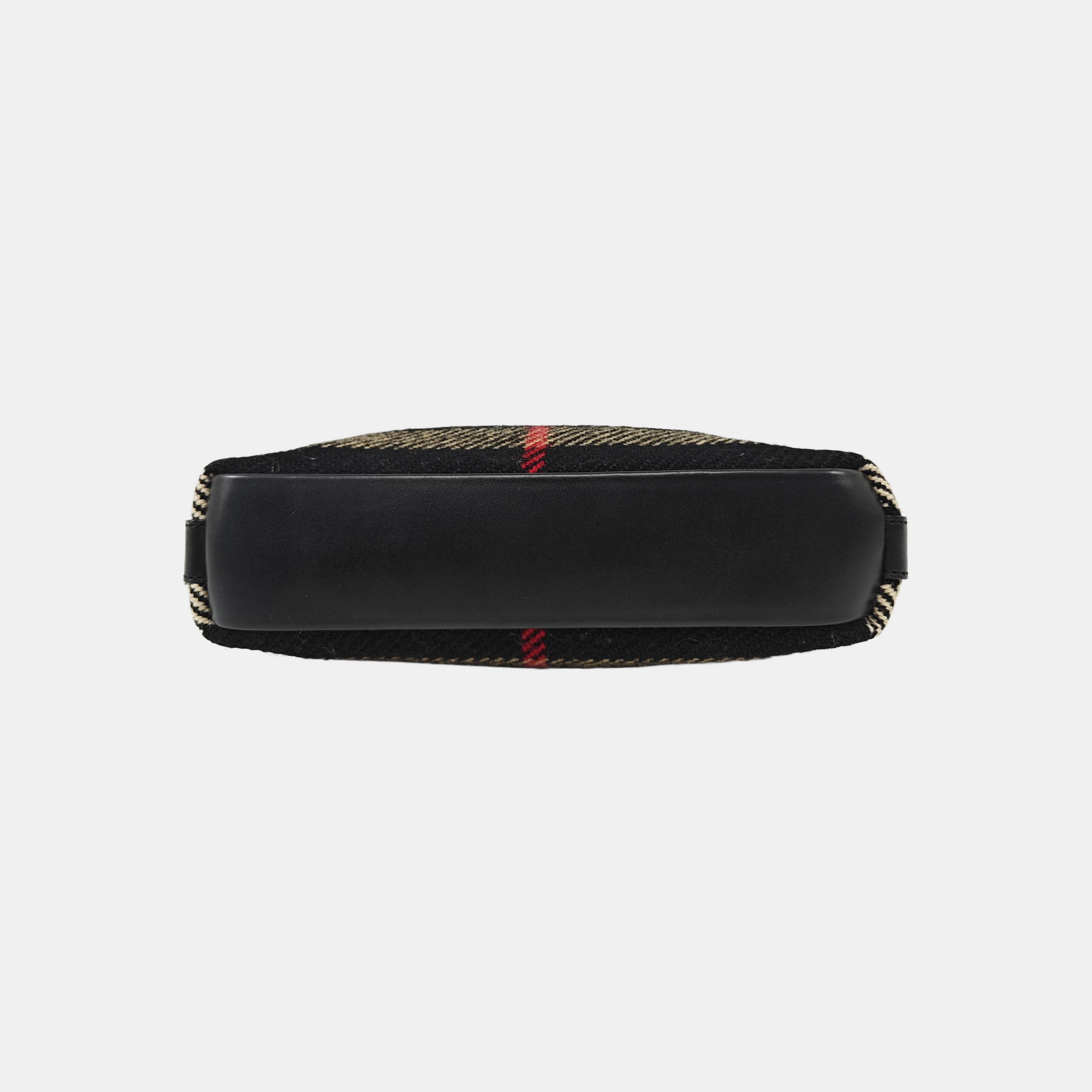 Fabric Shoulder Bag Black
