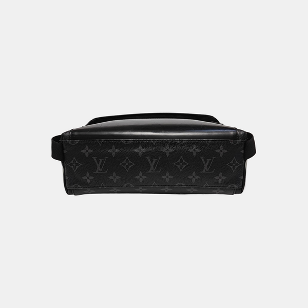 VOYAGER PM Monogram Coated Canvas Black